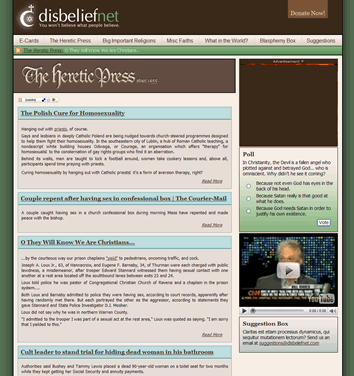 disbelief.net's Heretic Press page